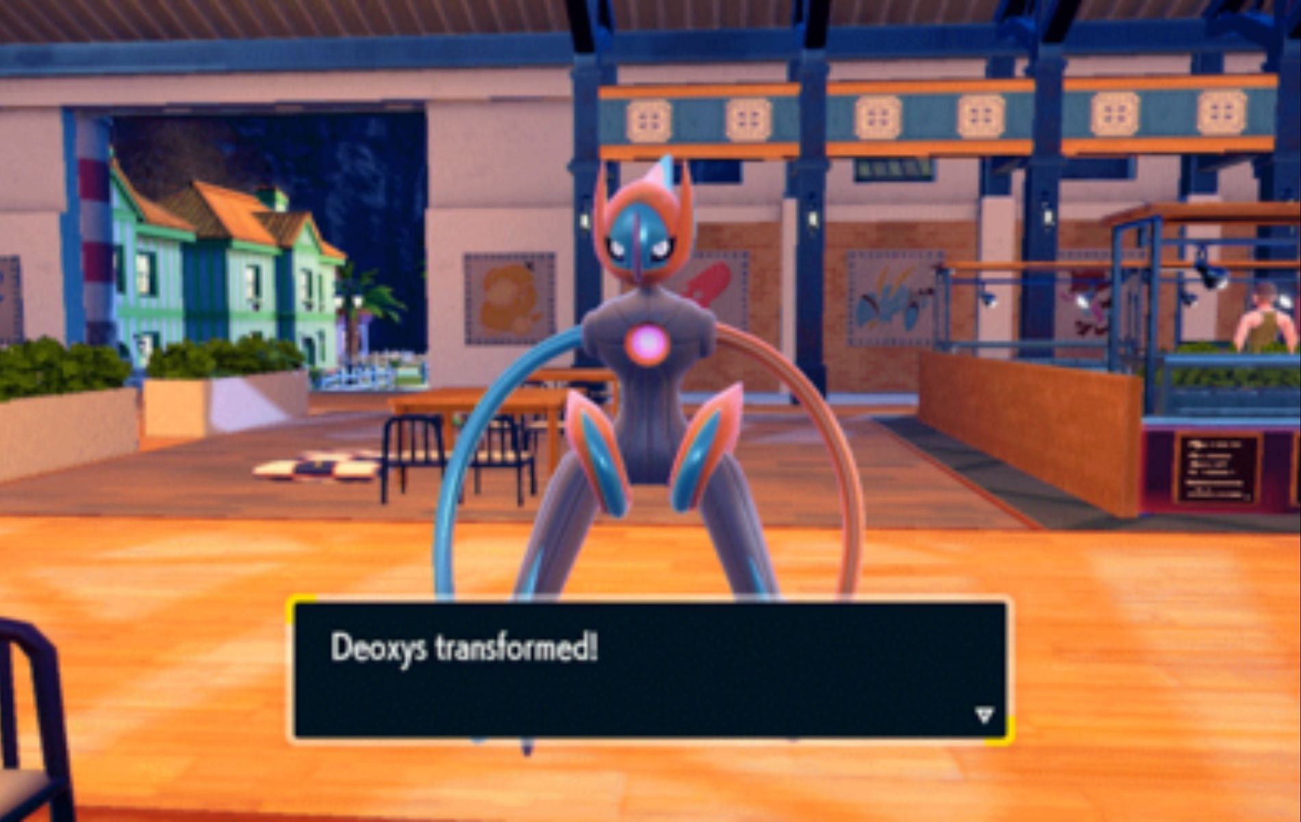 Deoxys attack form (Image via Scarlet and Violet)