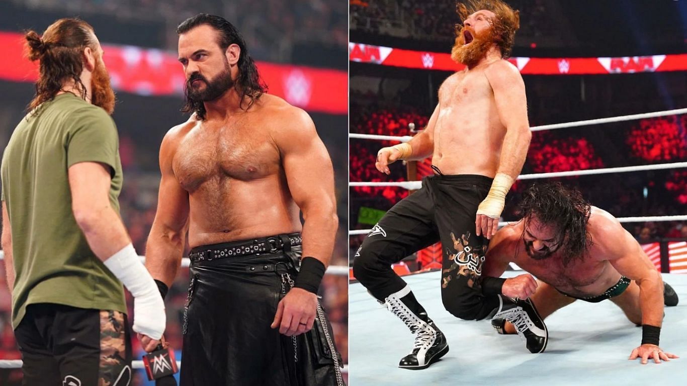 Drew McIntyre attacked Sami Zayn after their match on a recent episode of RAW.