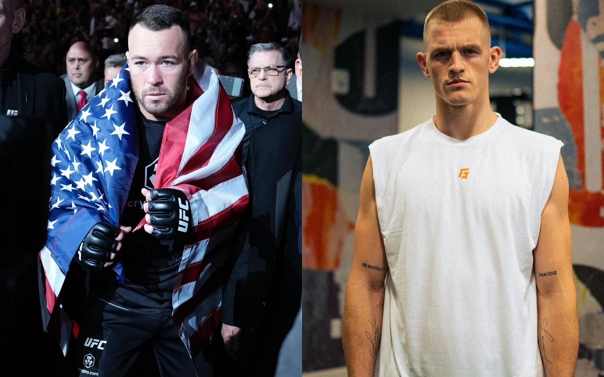 Colby Covington ready to fight Ian Garry in the octagon