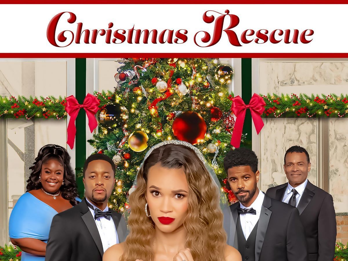 Christmas Rescue cast list Robin Givens, Raven Goodwin, and others