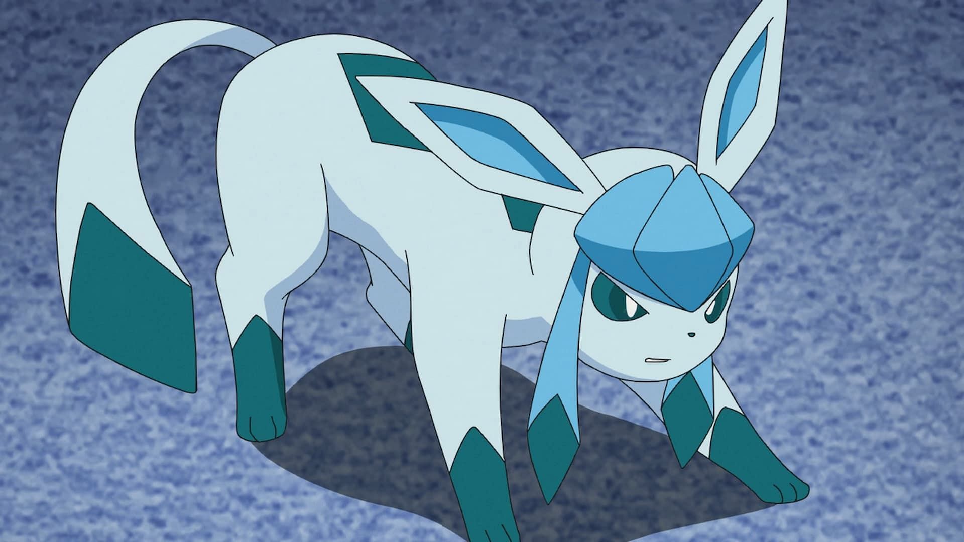 Glaceon in the anime (Image via The Pokemon Company)