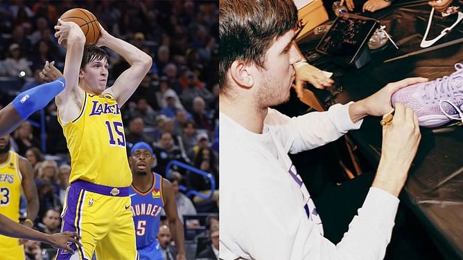 Lakers' Austin Reaves releases $100 Rigorer AR1 ‘Milky Way’ shoe just in time for NBA Cup final