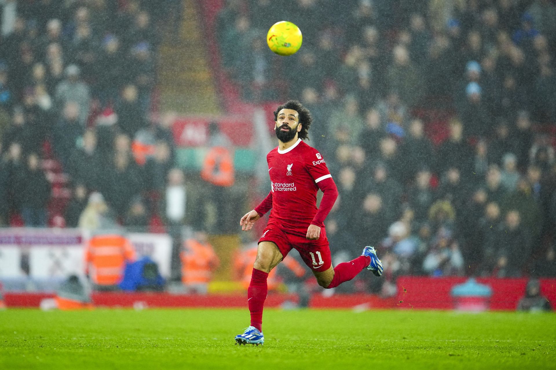Salah&#039;s sensational strike leveled things for the Reds.