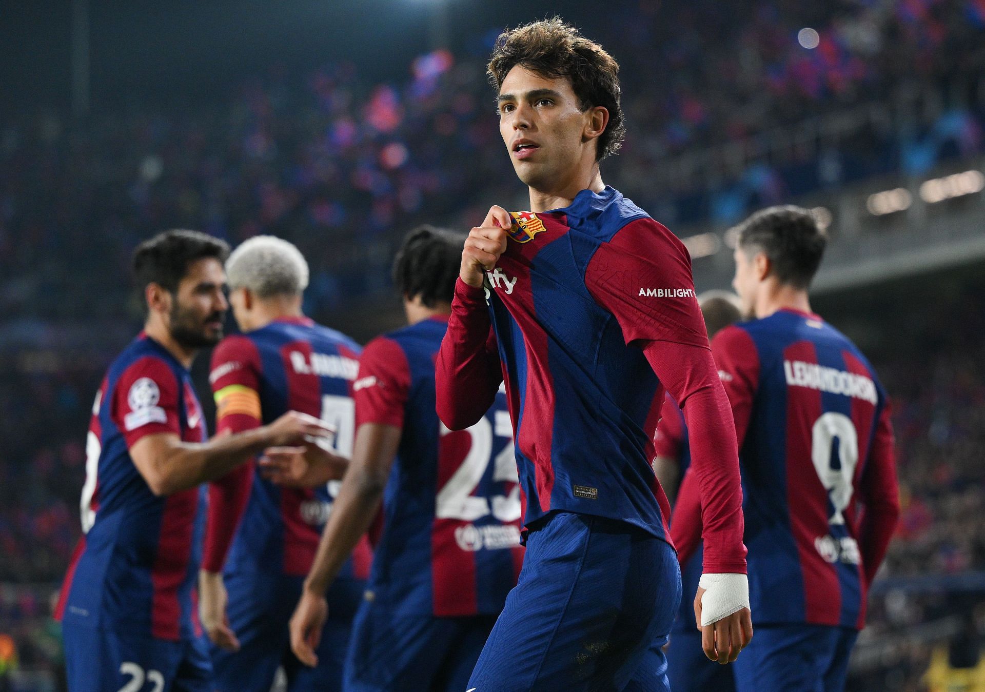 Joao Felix arrived at the Camp Nou this summer.