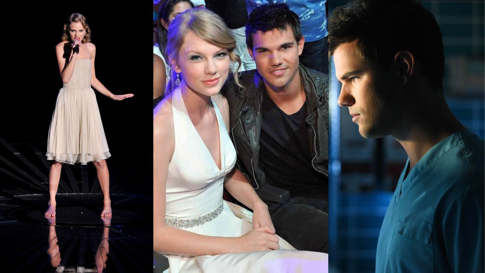 Swift and Lautner dated for a while in 2009 (Image via Michael Becker, X@SilviaShiki, and X@Vince Bucci)
