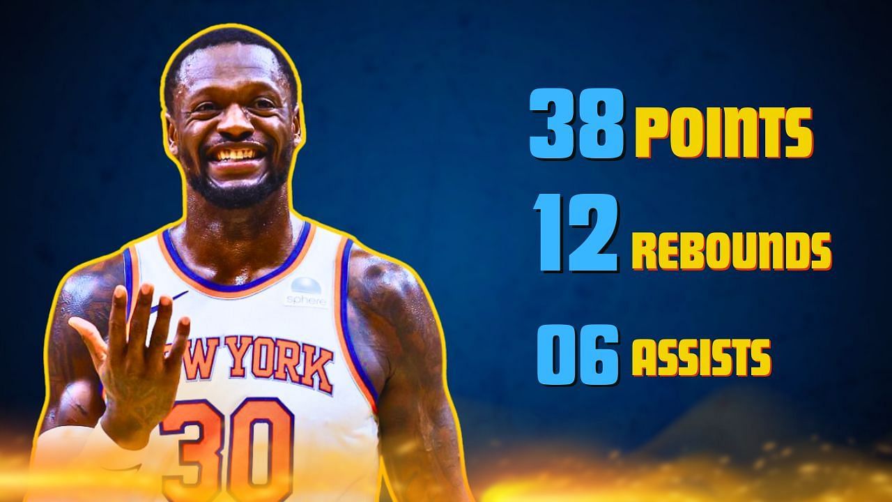 Julius Randle had a big night but the New York Knicks lost 117-108 to the Orlando Magic on Friday.