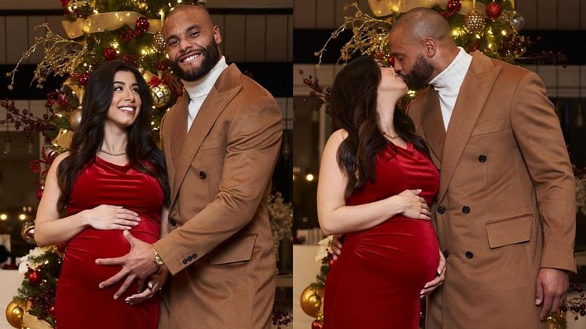 IN PHOTOS: Dak Prescott's girlfriend Sarah Jane welcomes holidays in family photoshoot