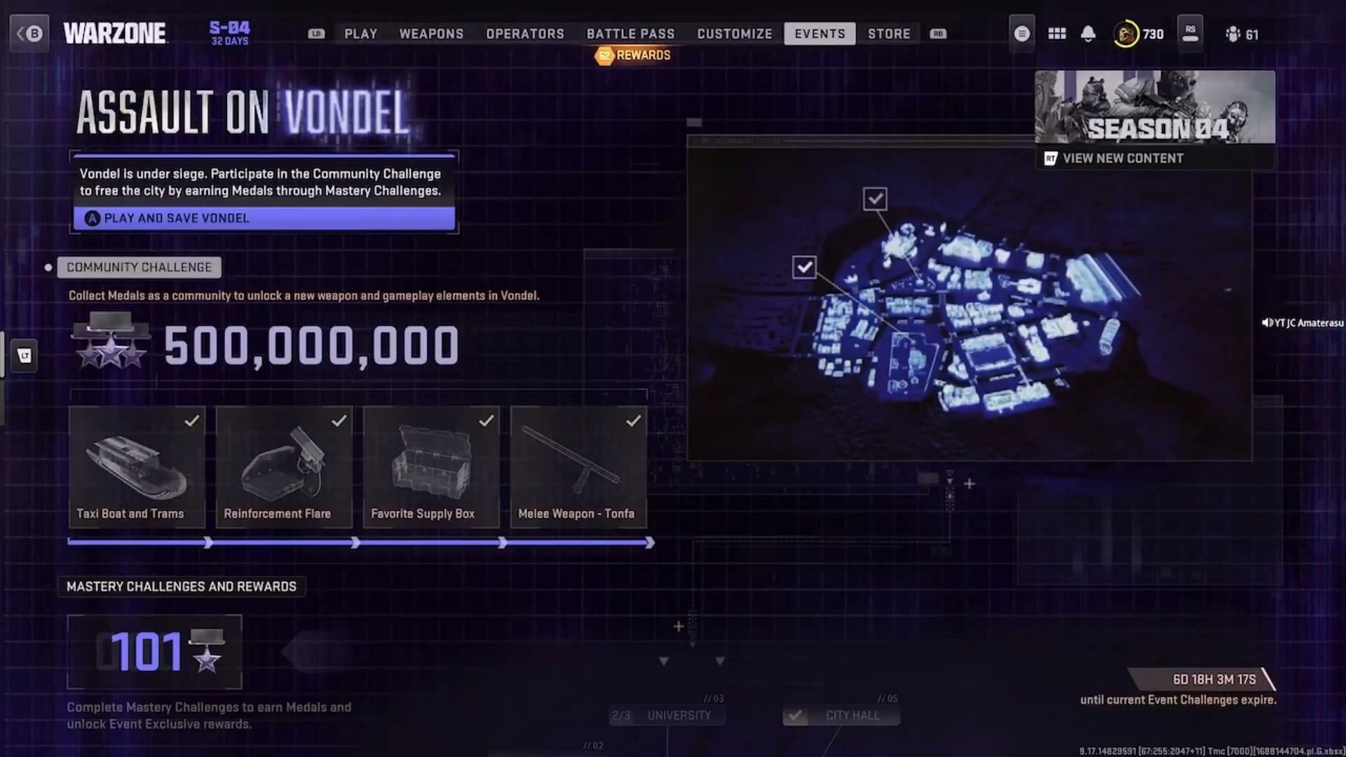 Unlocking and using Reinforcement Flare (Image via Activision/JC Amaterasu YouTube)