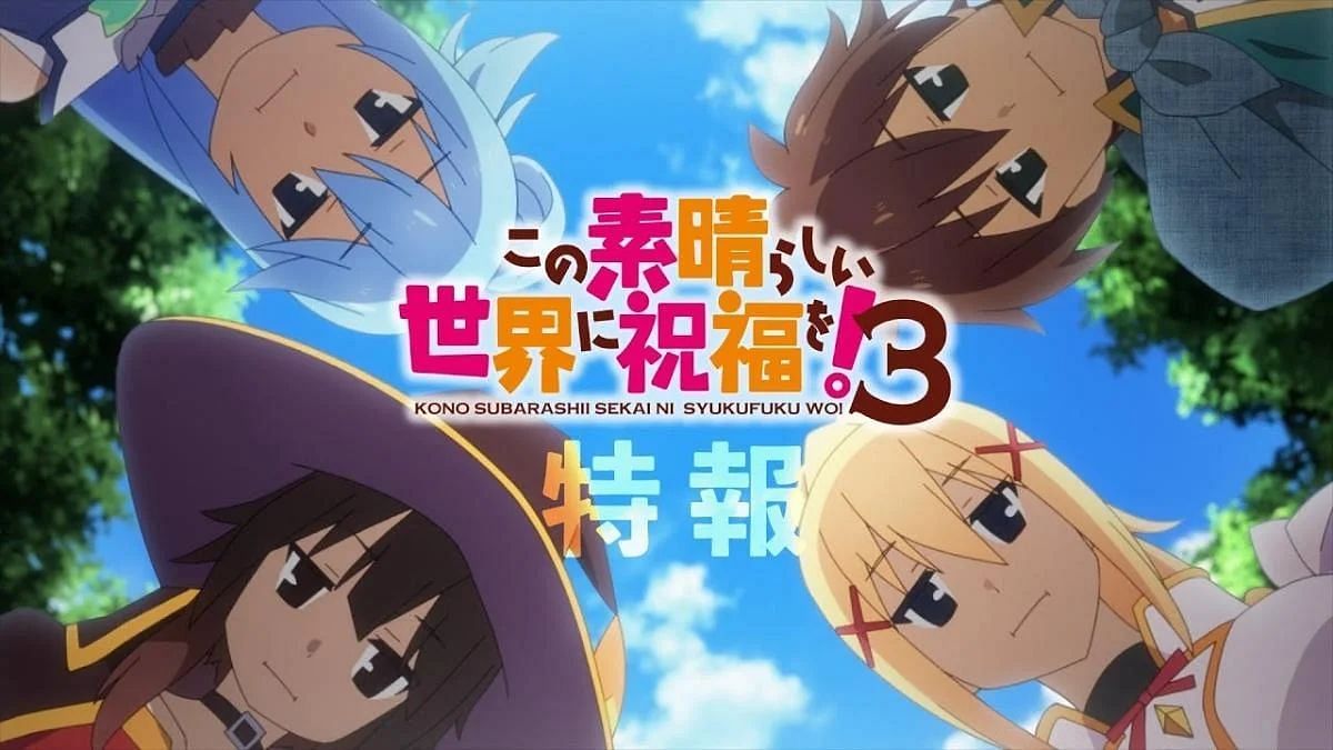 Konosuba season 3 confirms April 2024 release with first trailer