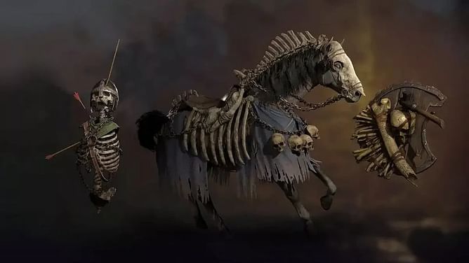 How to get the Death's Burden Bundle mount in Diablo 4