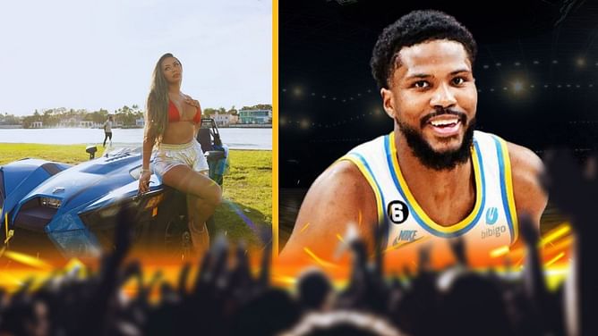Malik Beasley's wife Montana Yao flaunts her $29,598 Slingshot SL - Miami Blue sports car on Instagram