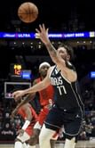Watch: Luka Doncic puts on masterclass by obliterating Trail blazers for 22 in the 1st