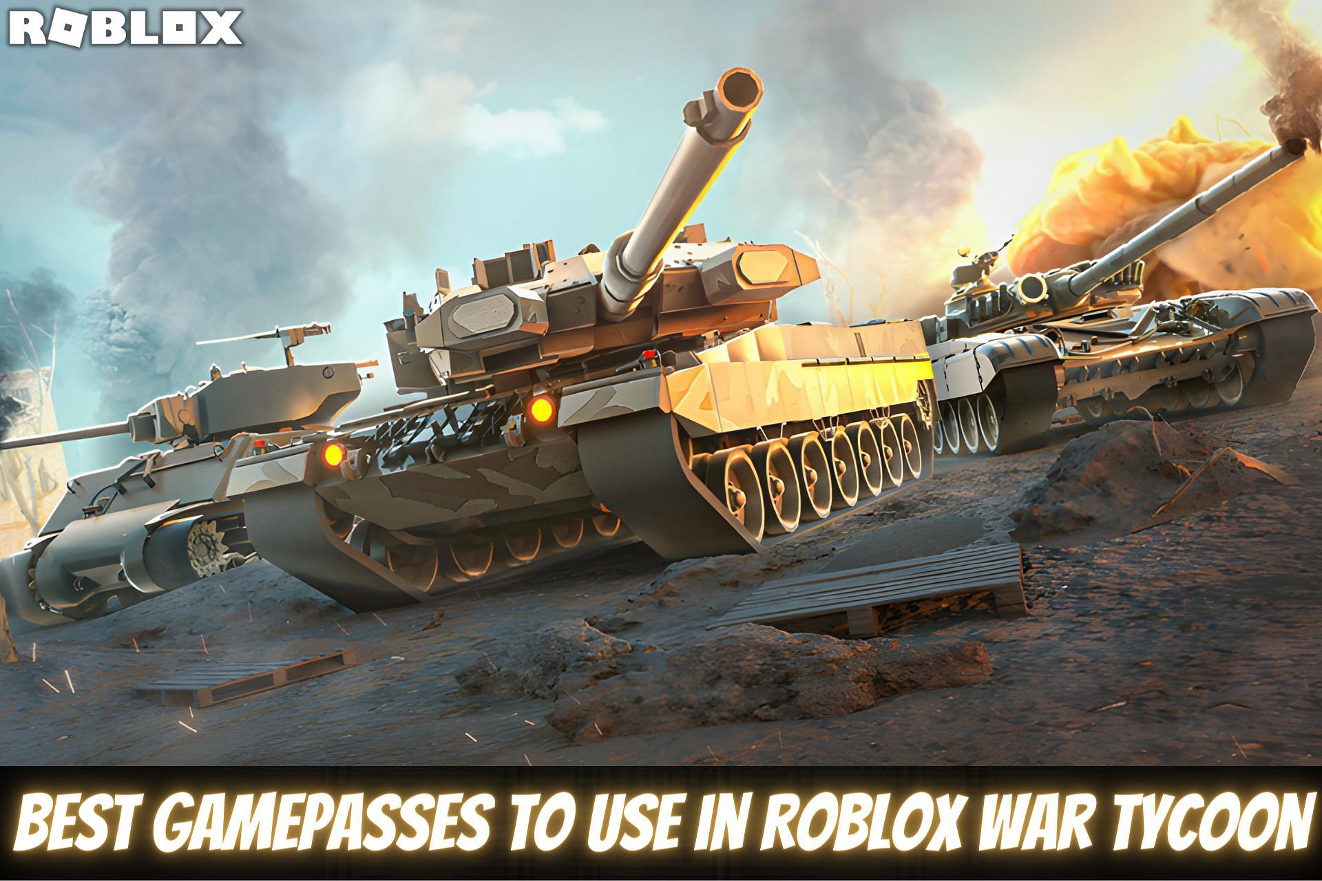 Tank Warfare - Roblox