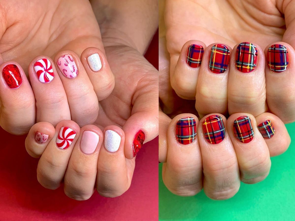 Best Christmas nail ideas to look chic and trendy (Image via Instagram/@chalkboardnails)