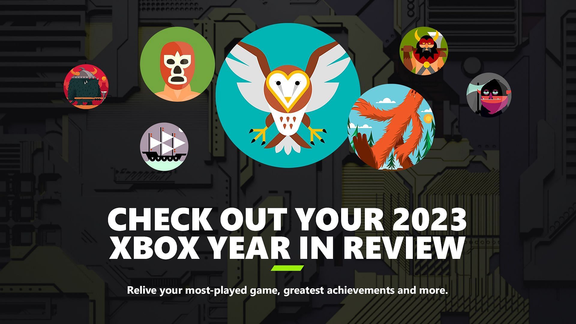 Xbox users can now access their year in reviews for 2023 (Image via Xbox)