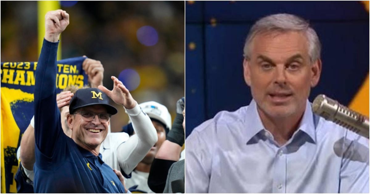 Colin Cowherd and Jim Harbaugh