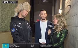 “I was even close to pulling out” - Shavkat Rakhmonov details ‘very serious’ ankle injury to Laura Sanko post 'Wonderboy' triumph at UFC 296