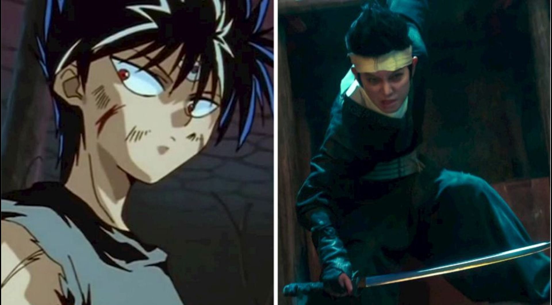 Hiei in Yu Yu Hakusho (Image via Sportskeeda)