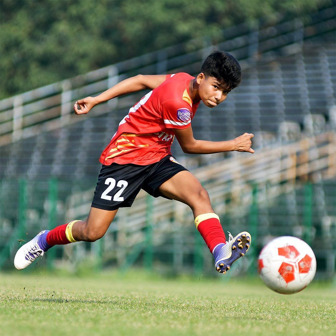 Sulanjana Raul is eyeing her first start for East Bengal in the IWL 2023-24 (Image - East Bengal Media)