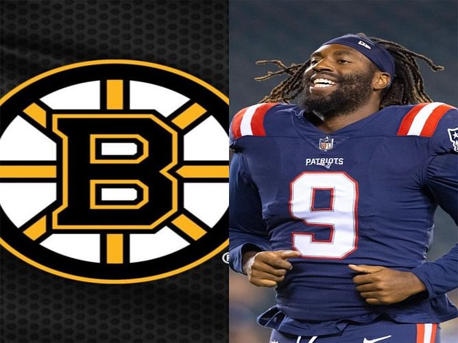 "I love the fighting": Patriots LB Matt Judon marvels at hockey before announcing Boston Bruins lineup with a special twist