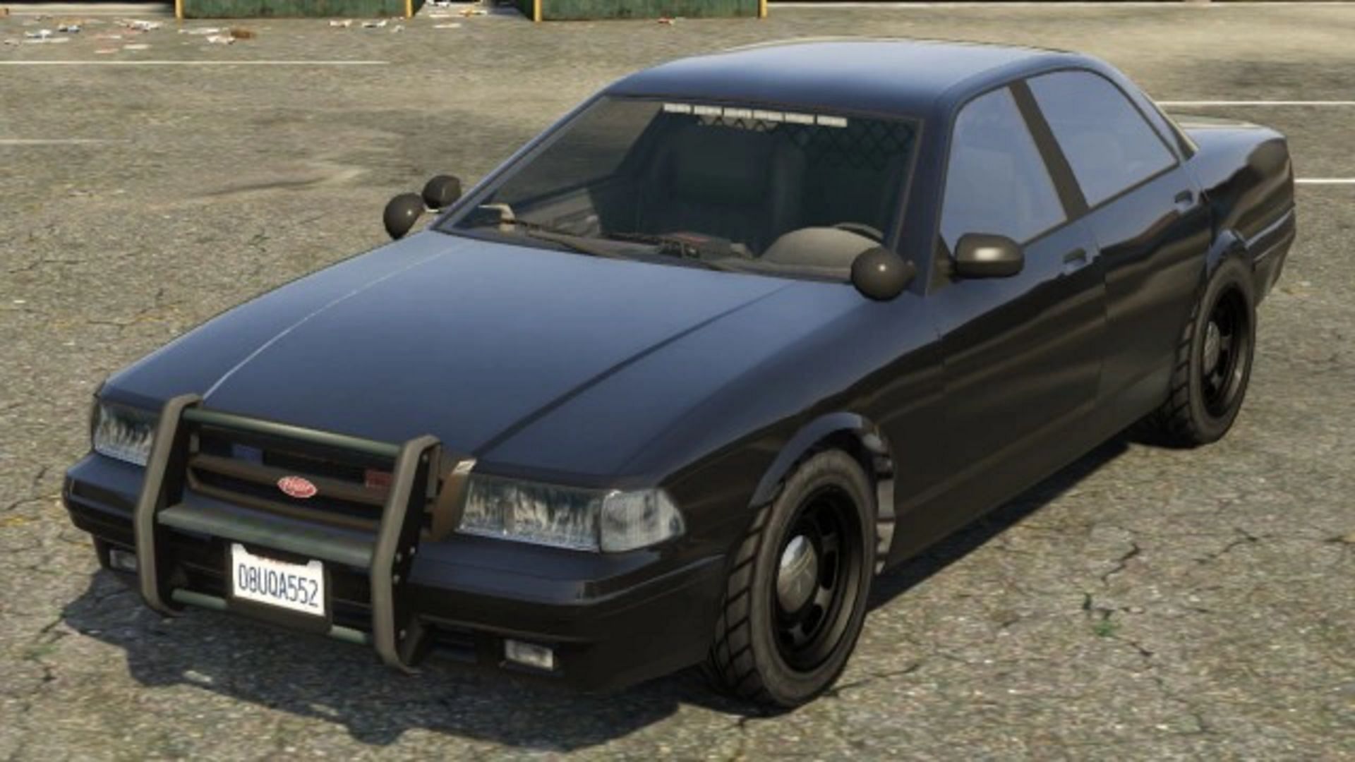 The Unmarked Cruiser in Grand Theft Auto Online (Image via Rockstar Games)
