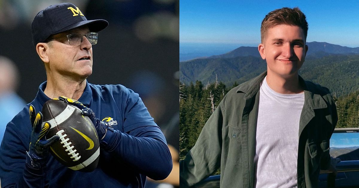 Jim Harbaugh&rsquo;s son marks his presence as Wolverines prep to take down Nick Saban&rsquo;s Alabama - &ldquo;We are ROSE BOWL bound&rdquo;