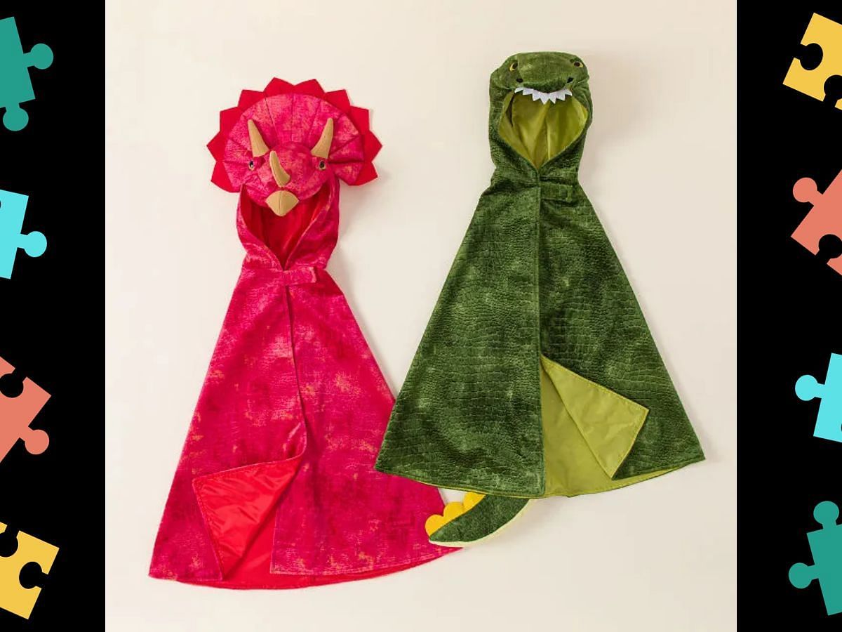 Dinosaur Dress-Up Capes (Image via Amazon)