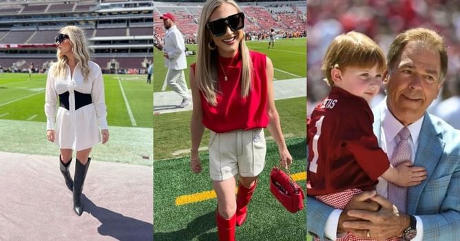 ICYMI: Nick Saban’s daughter Kristen Saban’s glamorous look-book from college game days ft. $4400 worth Coco Chanel mini bag