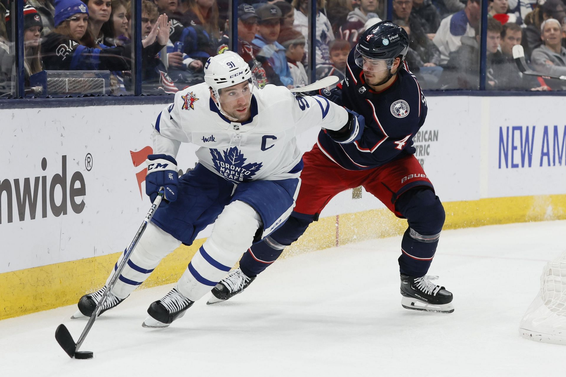 Maple Leafs Blue Jackets Hockey