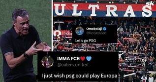 "In Lucho we believe," "PSG to Europa needed" - Fans react as PSG name XI for crucial UCL encounter against Dortmund