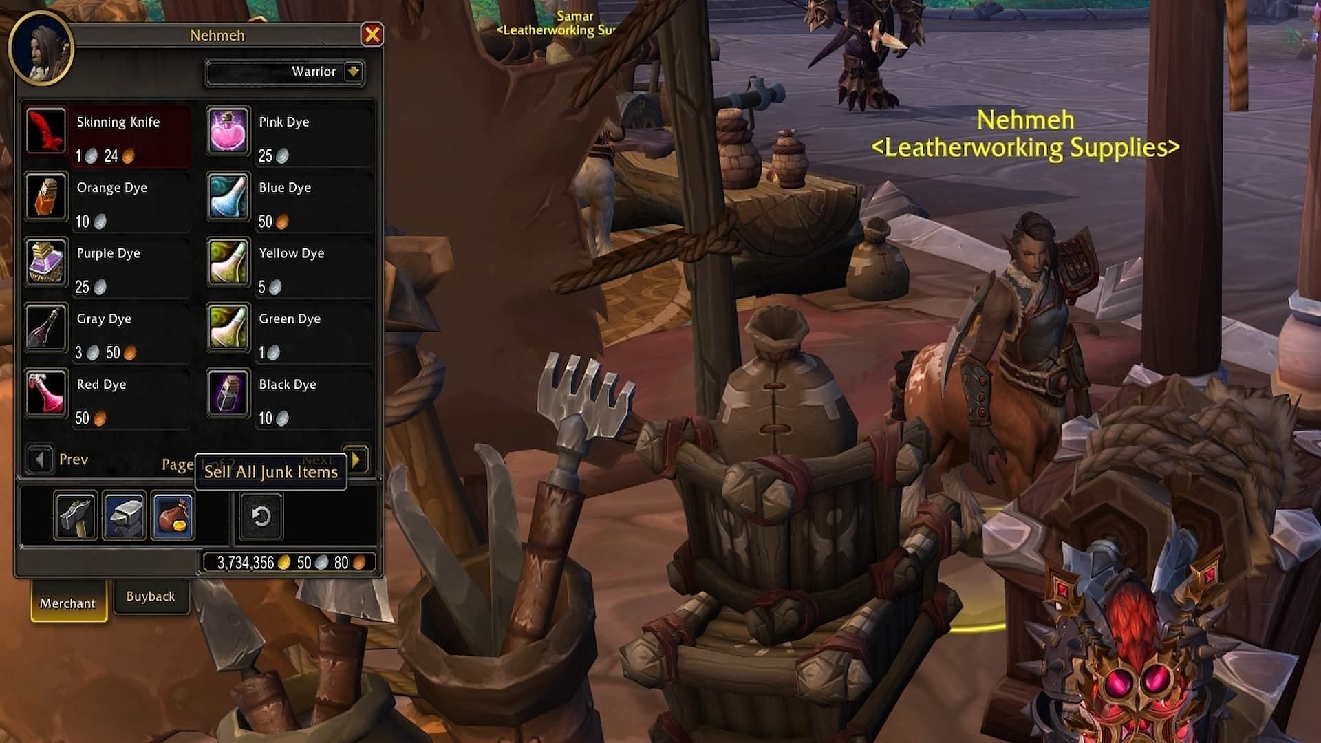 Selling loot is a great way to earn gold in World of Warcraft. (Image via Blizzard)