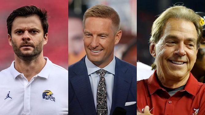 "Lot better than some grainy cell phone footage" - Joel Klatt reveals Nick Saban's trump card against Michigan as Bama lands former Wolverines coach
