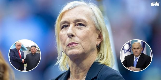 "Up there with Donald Trump, Kim Jong Un" - Martina Navratilova brands Israeli Prime Minister Benjamin Netanyahu 'evil' over controversial op-ed