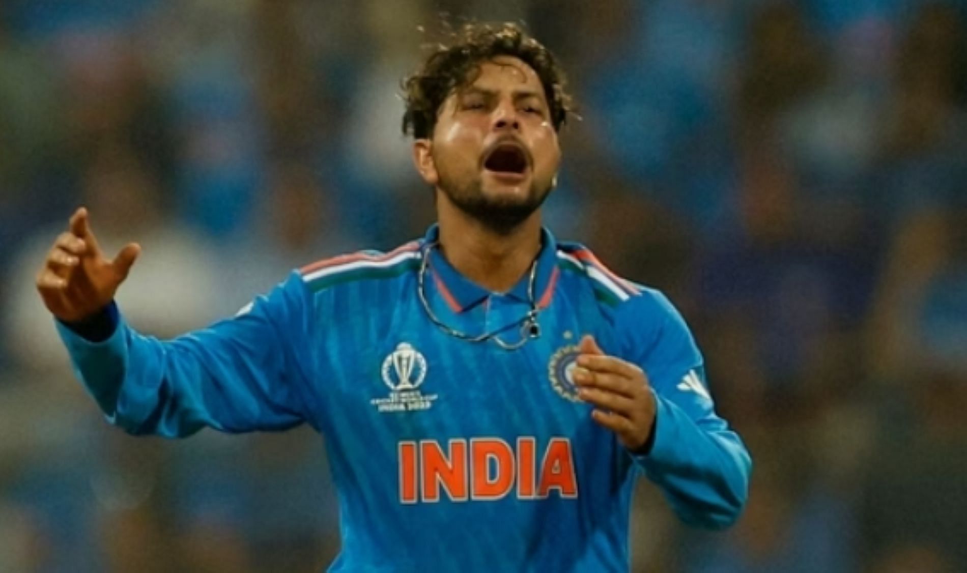 Kuldeep Yadav went wicketless in the final against Australia