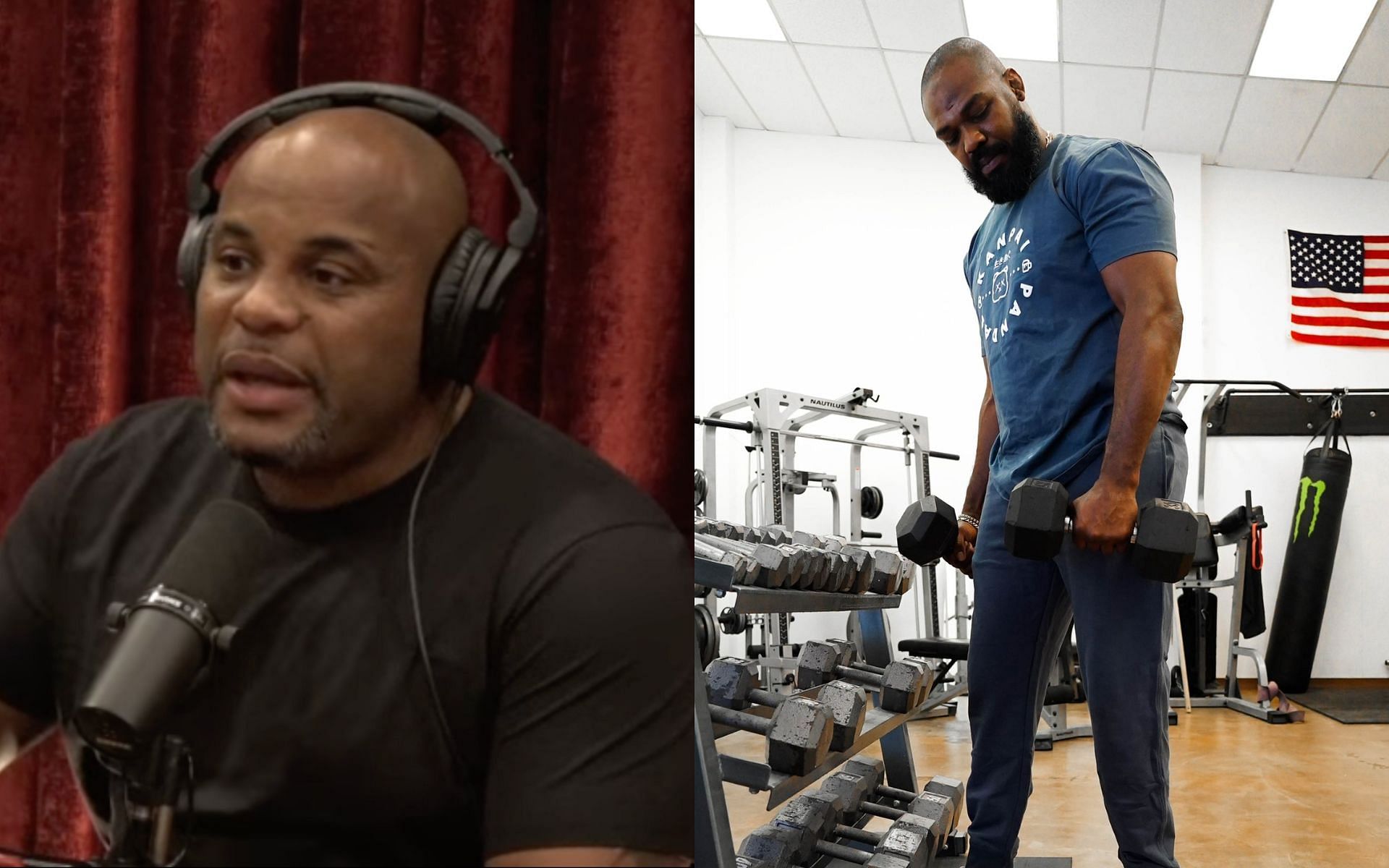 Daniel Cormier, Jon Jones (Image Courtesy - The Joe Rogan Experience on Spotify, @JonnyBones on X/Twitter)