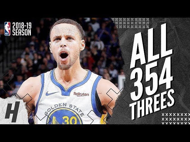 Watch Steph Curry As He Sinks His 3500th Career 3 Point Shot 0165