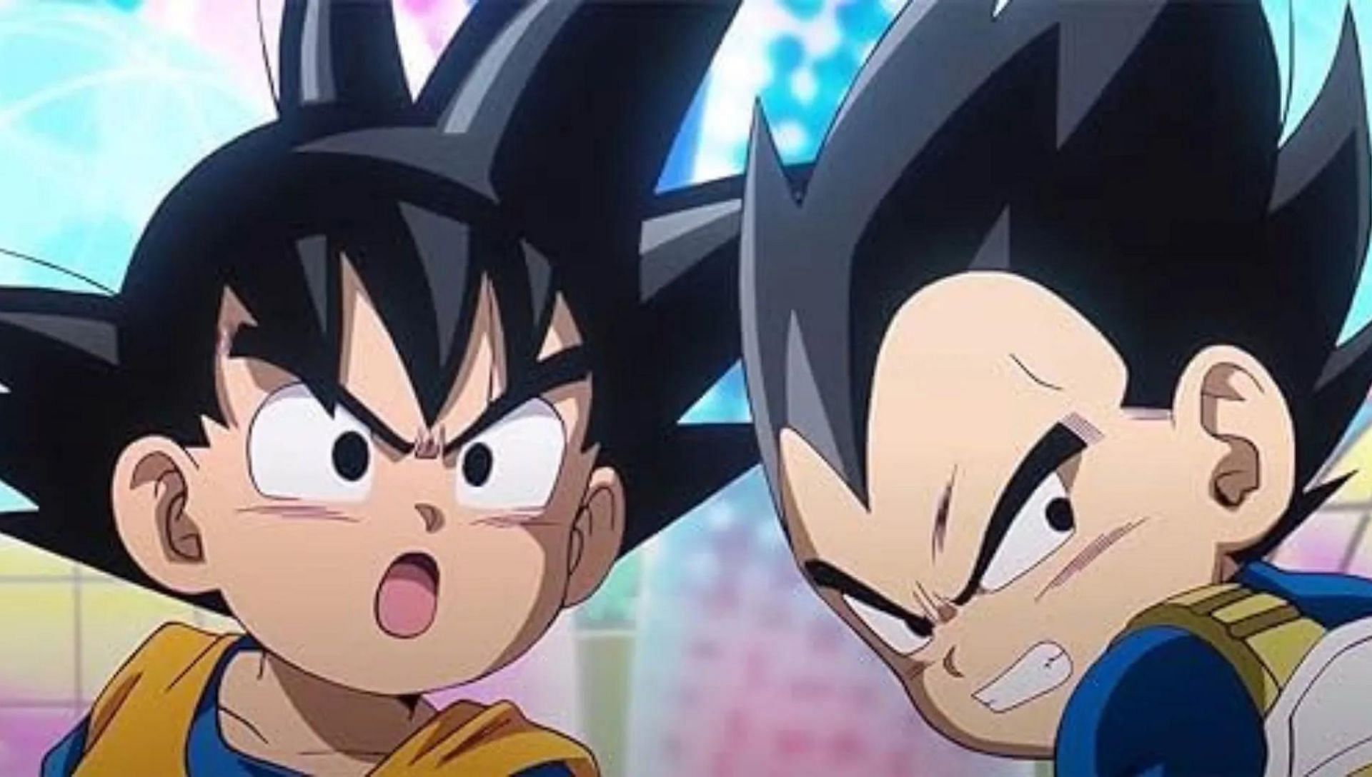 A young Goku and Vegeta (Image via Toei Animation)