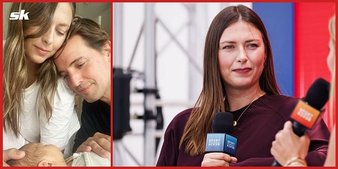 Maria Sharapova on life as a mother: "I thought I was a tough girl, was gonna be okay leaving my child at home, but I think twice about it"