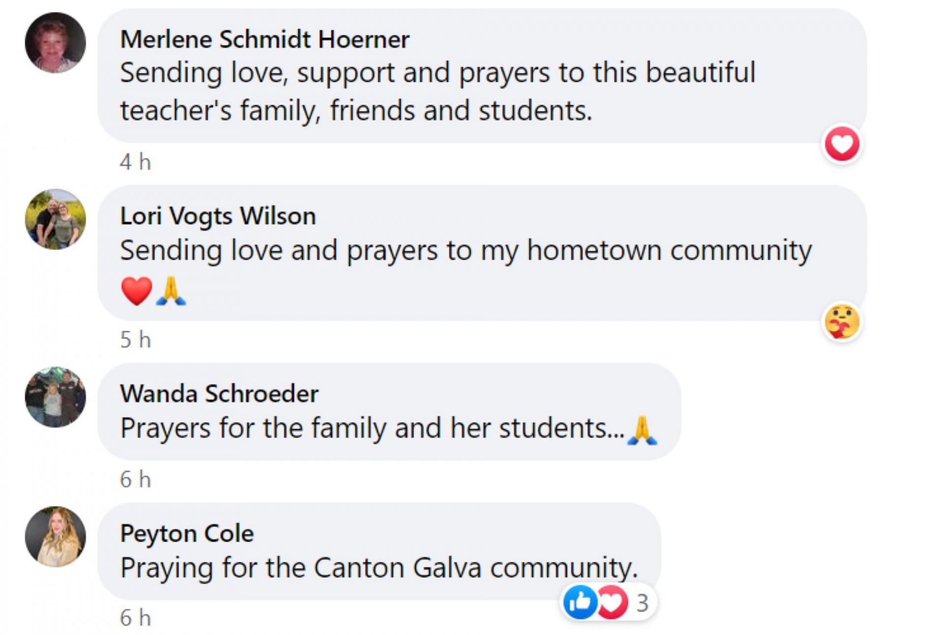 Tributes pour in as Canton-Galva High School teacher passes away (Image via Facebook)