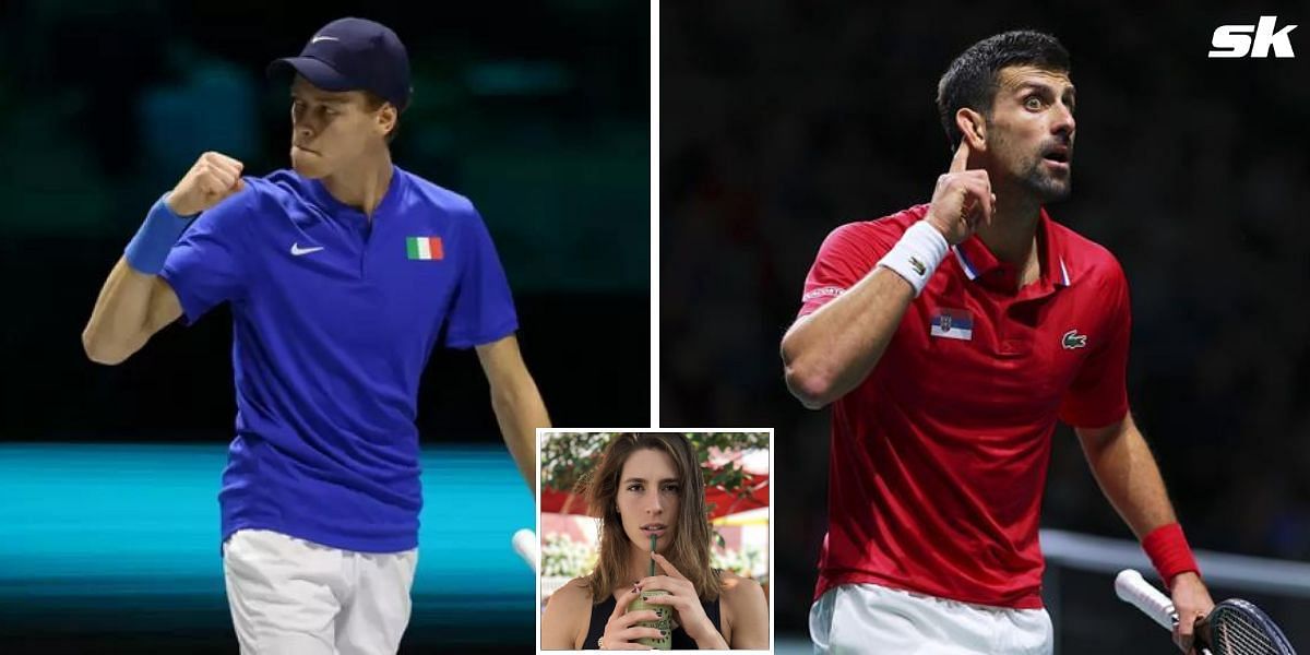 Andrea Petkovic showered rich praise on Novak Djokovic and Jannik Sinner for their Davis Cup heroics