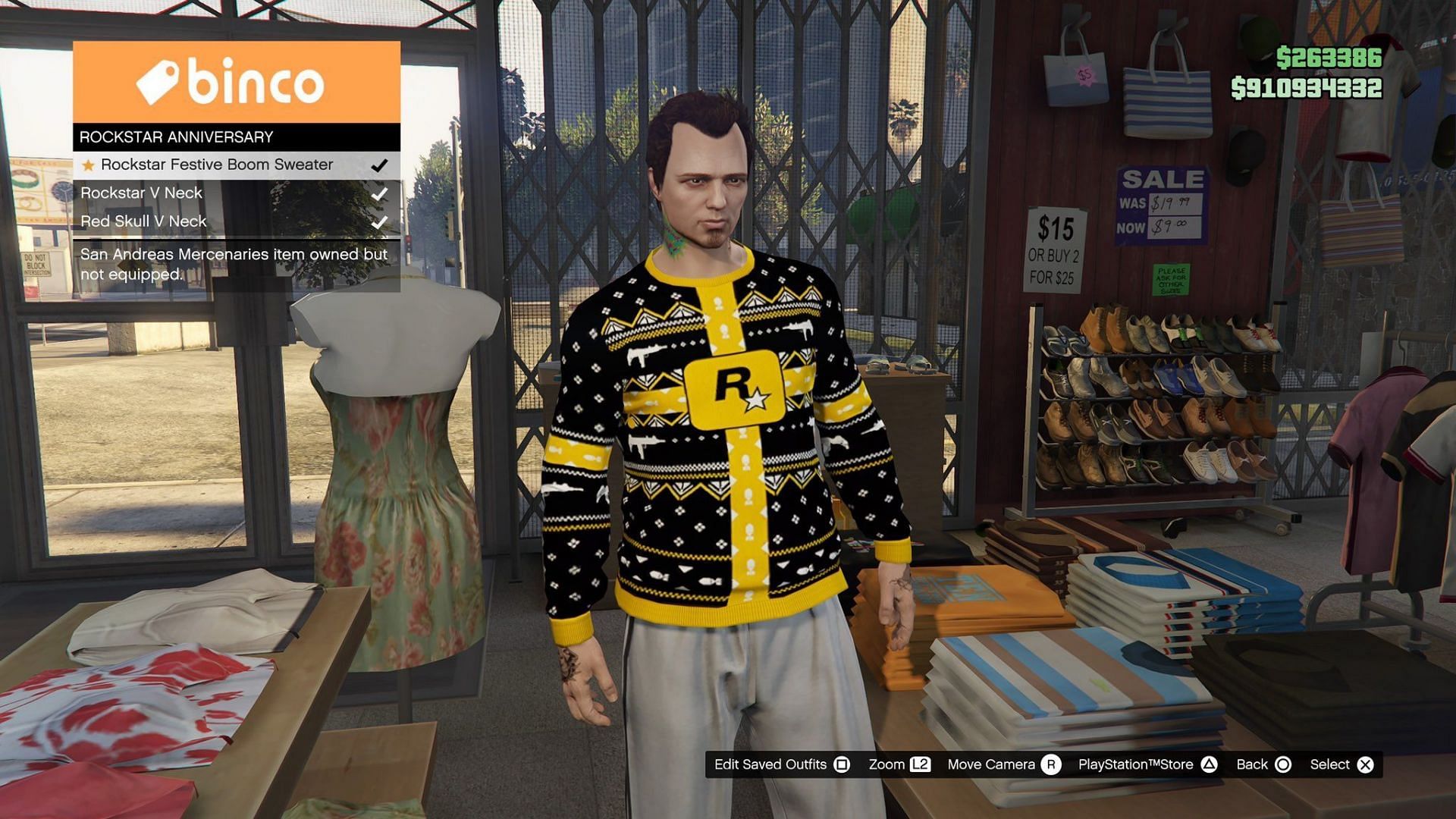 Download Collection of clothes for multiplayer characters for GTA 5