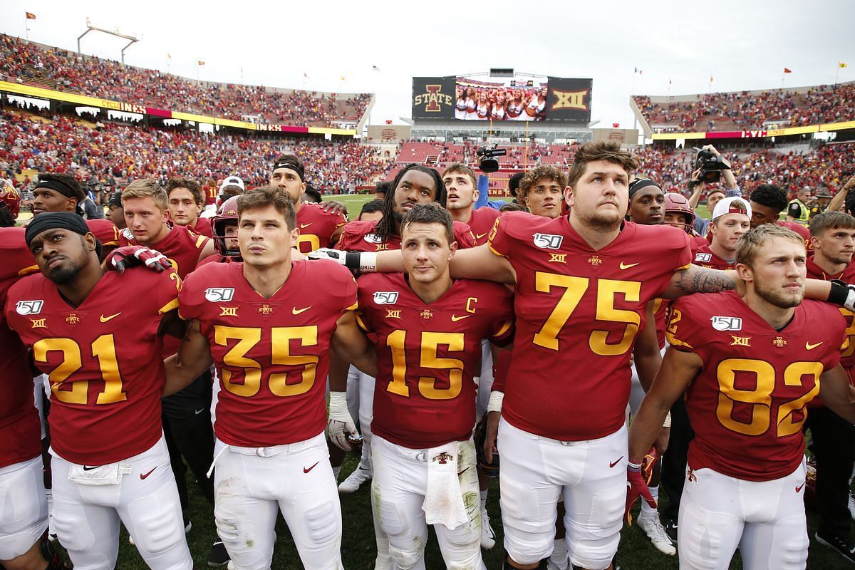 Iowa Football: Behind Enemy Lines With The Iowa State Cyclones - Black  Heart Gold Pants