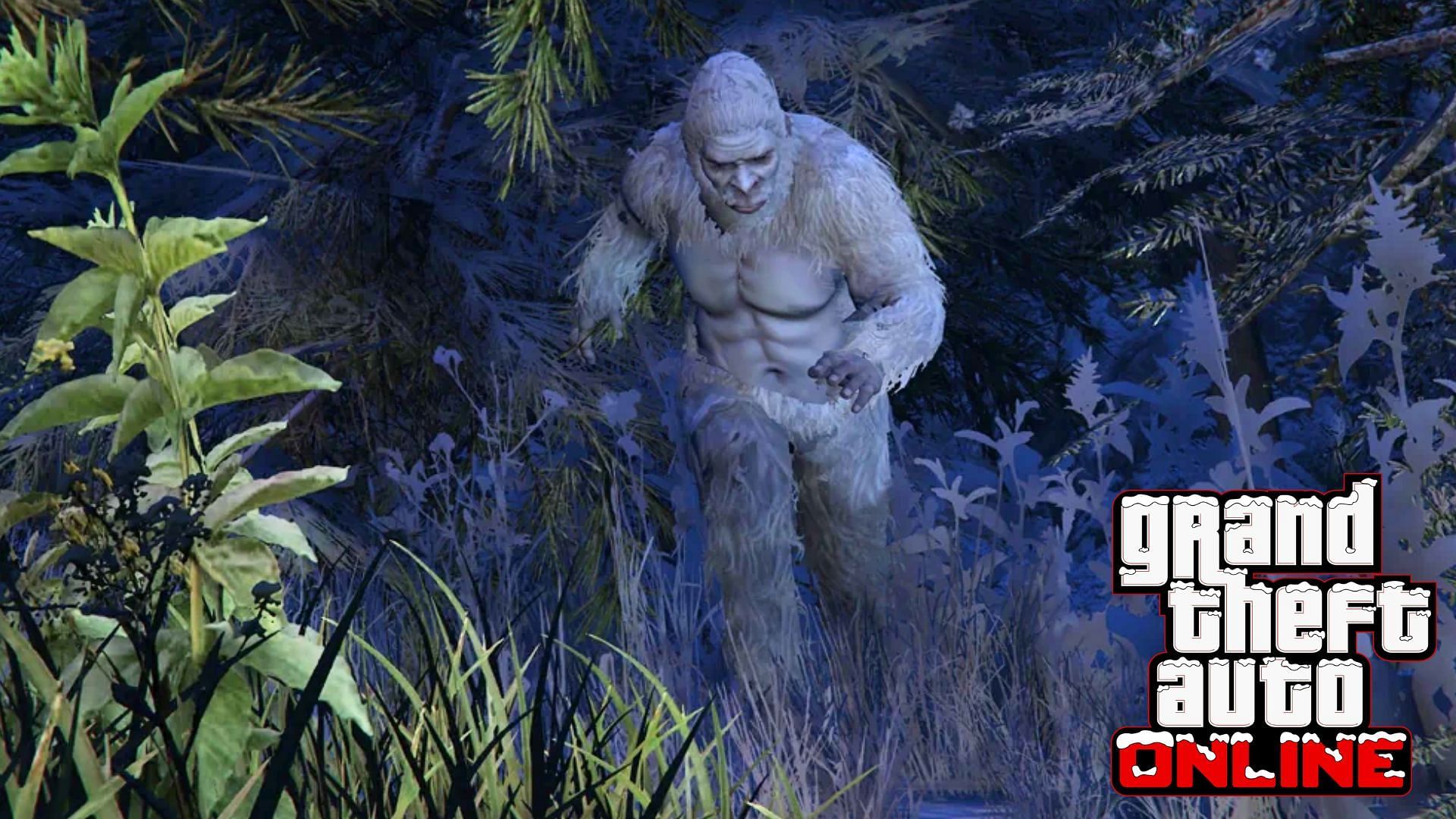 how to kill the yeti in gta 5 online christmas update