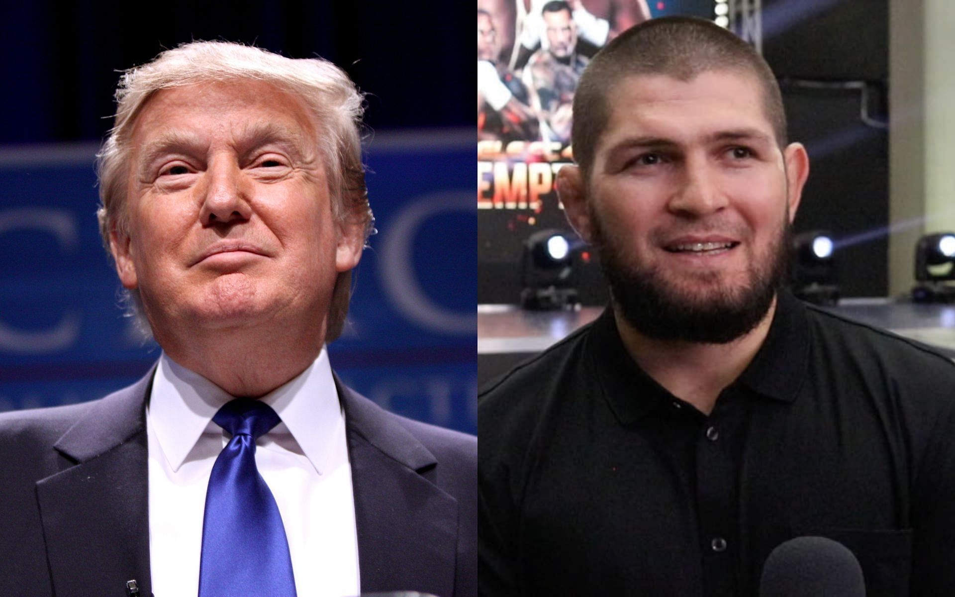 Ketika Donald Trump mengajukan pertanyaan aneh tentang Khabib Nurmagomedov setelah orang Dagestan itu pensiun