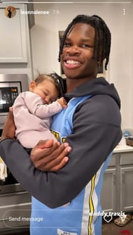 Travis Hunter’s GF Leanna shares cute snap of Colorado safety with