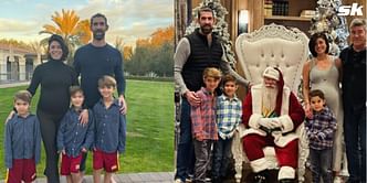 "Winter Wonderland Fun" - Michael Phelps' wife Nicole shares glimpses of family's Christmas celebrations