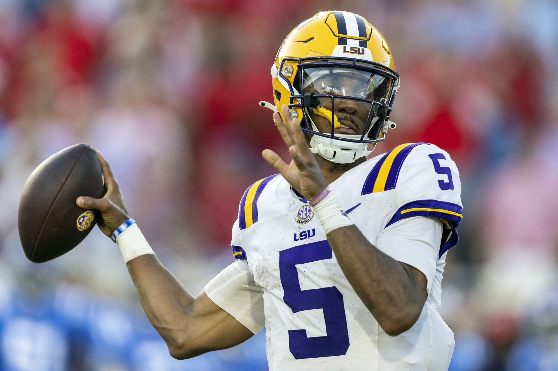 Jayden Daniels draft stock How high could the LSU QB go in 2024?