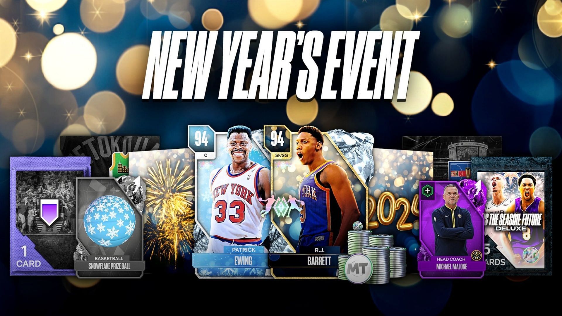 NBA 2K24 New Year Event dates, rewards, and more