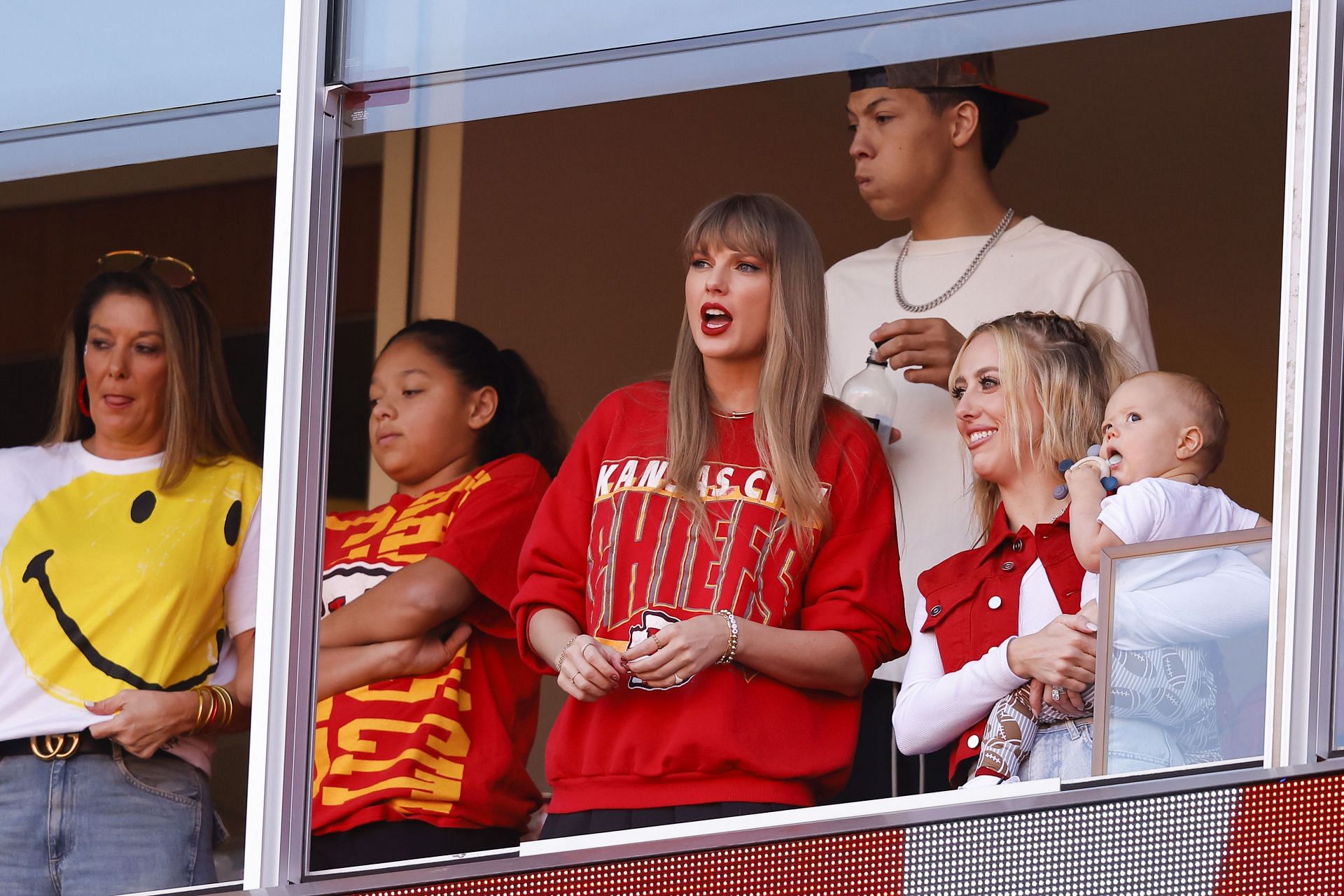 Taylor Swift Chiefs NFL Sweatshirt  Taylor Swift Chargers vs. Chiefs  Sweatshirt