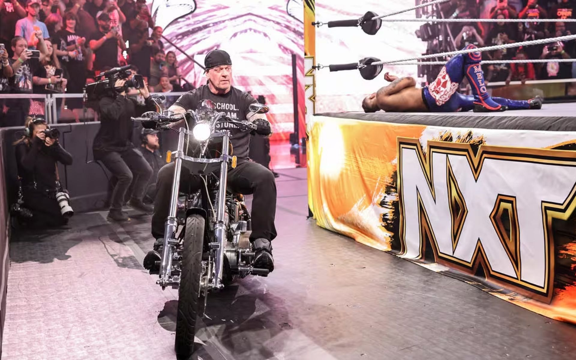 The Phenom once entered NXT on his iconic motorbike